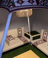 طقم جلسة بدون الخيمة