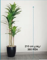 اشجار صناعية خضراء