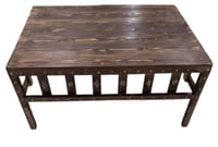 طاولة كبيرة خشب سويدي ( تصميم حسب الطلب)