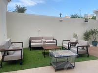 طقم جلسة حديد دبل