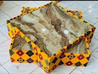 طقم طاولة ( يمكن تغير القماش حسب الطلب)