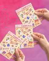 مجموعة ملصقات مفرحات الطيبين ١٢ حبة