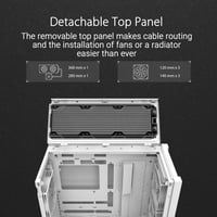 Asus TUF Gaming GT302 White ARGB ATX Mid-Tower Cas...