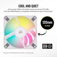 Corsair iCUE AF120 RGB Elite Single White