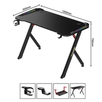 طاولة العاب احترافية من داتازون بسطح من الالياف ال...