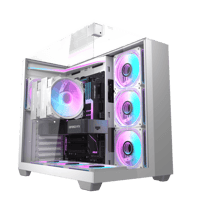 TH285 ATX PC Case كيس كمبيوتر ابيض