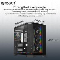 صندوق كمبيوتر ماجيستي ميد تاور ميد مافيرا مزود بـ...