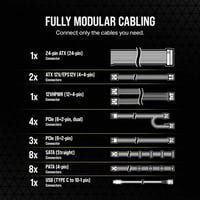 Corsair HX1500i Fully Modular Ultra-Low Noise ATX...