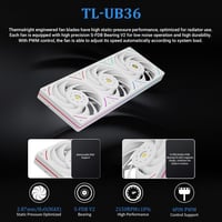 Thermalright Wonder Vision 360 UB ARGB White CPU W...