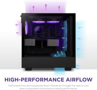 NZXT H5 Flow RGB Black كيس للكمبيوتر