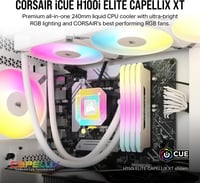 Corsair iCUE H100i Elite CAPELLIX XT 240mm Liquid...