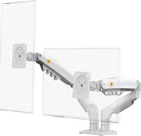 حامل مكتبي مزدوج عالمي من NB نورث بايو، مزود بمسند...