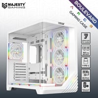 صندوق كمبيوتر ماجيستي ميد تاور بوليفارد مزود بـ بإ...