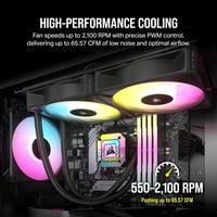 Corsair iCUE AF120 RGB Elite Triple Fan Kit Black