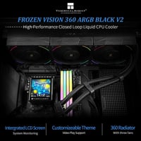 Frozen Vision 360 ARGB V2 White CPU Liquid Cooler...