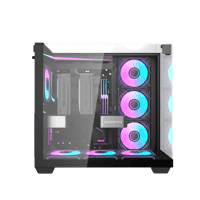 TH285 ATX PC Case كيس كمبيوتر اسود