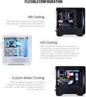 LIAN LI LANCOOL III E-ATX PC Case, Spacious RGB Ga...