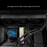 Frozen Vision 360 ARGB V2 White CPU Liquid Cooler...