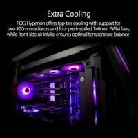 ASUS ROG Hyperion GR701 E-ATX Black Gaming Compute...