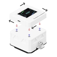 Frozen Warframe 360 SE ARGB WHITE مبرد مائي ابيض