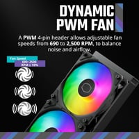 Cooler Master MasterLiquid 240 Atmos ARGB AIO Liqu...