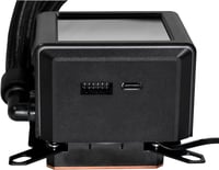 LIAN LI Galahad II LCD 360 Black Liquid Cooler مبر...