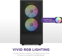 NZXT H5 Flow RGB Black كيس للكمبيوتر