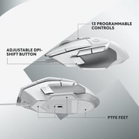 Logitech G502 X Wired Gaming Mouse White