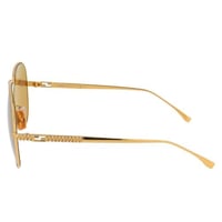 نظارات فندي نسائي بإطار ذهبي معدن | Fendi Sunglass...