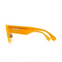 نظاره فندي شمسية بإطار أصفر | Fendi Sunglasses