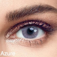 أنستازيا عدسات لاصقة ملونة شهرية - عبوة من عدستين