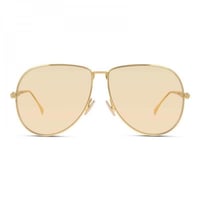 نظارات فندي نسائي بإطار ذهبي معدن | Fendi Sunglass...