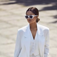 نظارة سيلين إطار أبيض | Celine Sunglasses