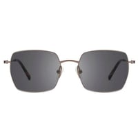 نظارة روز دو موند بإطار ذهبي مطفي بشكل مستطيل | Ro...