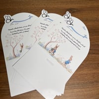 كرت طاولة بثيم بيتر رابيت