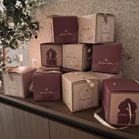 سجادة اطفال (صغيرة )صورة كعبة وشكل محراب (مجموعة ب...