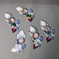 توزيعات ميداليات الفضاء