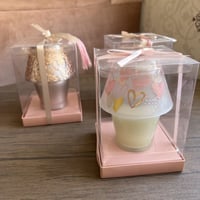 شموع معطرة حجم صغير رقمb4