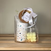 كيس بني شفاف رقم e20