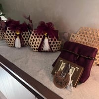 نقصة رمضان سلة خوص موديل 2