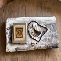 بقشة رمضانية سجادة رمادية