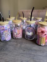 كوب بطباعة UV dtf