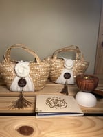 سلة خوص الموديل الثالث رقم المنتج f30