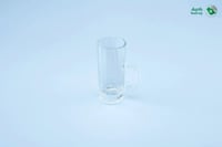 فنجان شاي احمد مضلع صغير 6 حبات