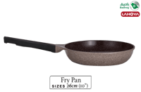 لاهويا طاوة قلي مطلية بالسيراميك مقاس 26 سم 2.3 لت...