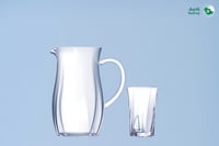 طقم جيك +كاسات كريستال الكسير 7