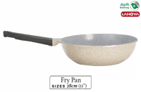 لاهويا طاوة قلي غويطه مطلية بالسيراميك مقاس 28 سم...