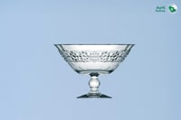 كرسى فاكهة غويط بكعب اللور كريستال 26 سم