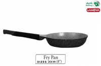 لاهويا طاوة قلي مطلية بالسيراميك مقاس 20 سم 1.2 لت...