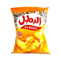 البطل شيبس بنكهة الجبنة عائلي